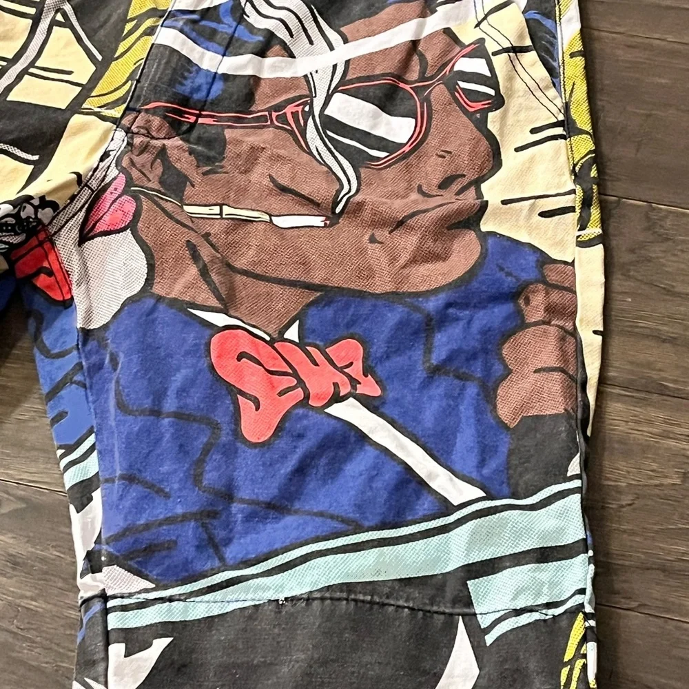 Akoo Shorts Cartoon Pearl Driver new Mens Size 36